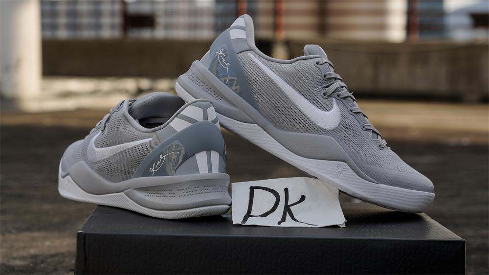 PK GOD Nike Kobe 8 Protro Wolf Grey RETAIL MATERIALS READY TO SHIP